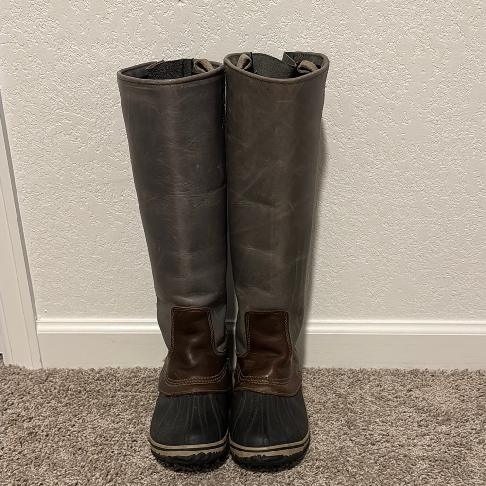 Sorel Slimpack Tall Equestrian Riding Boots US 9 Waterproof Women’s